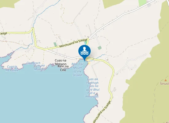 Map of Trá Bá Fhionáin