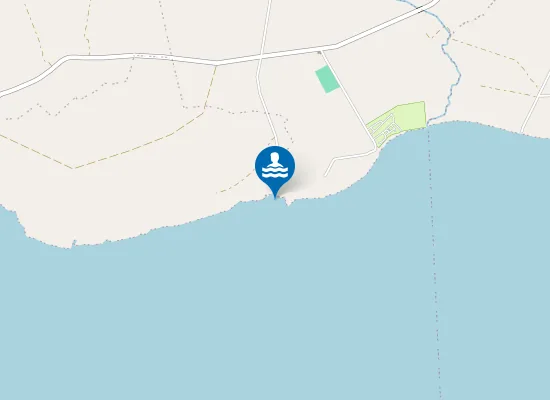 Map of Glasheen Beach