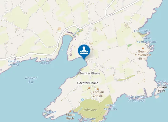 Map of Tráigh na nDabhcha