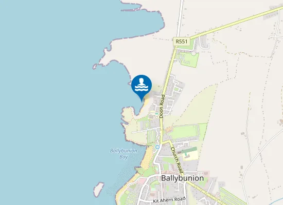 Map of Nuns' Beach
