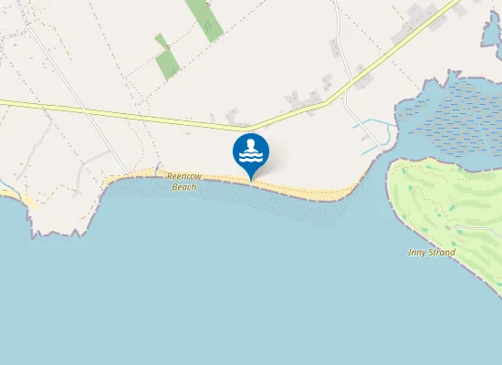 Map of Reenrow Beach