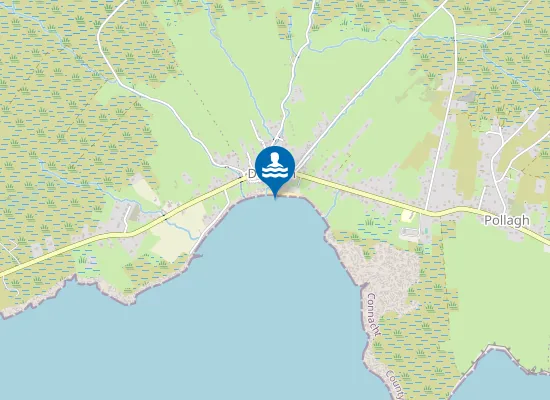 Map of Dooagh Strand