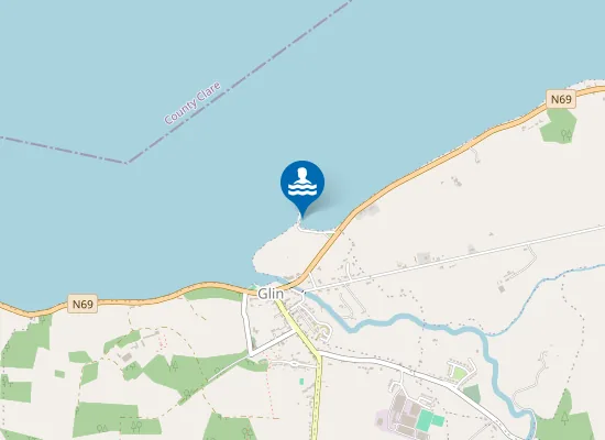 Map of Glin Pier