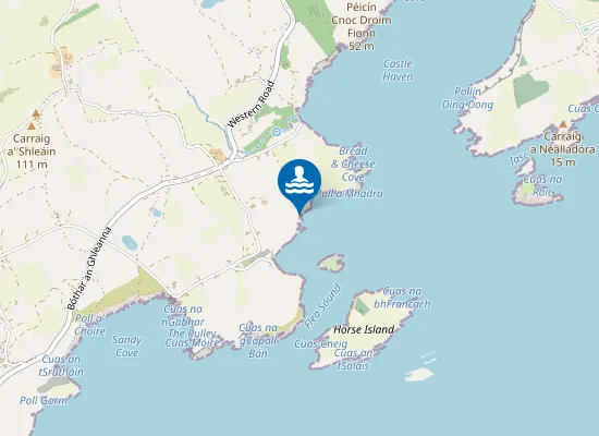 Map of Tráigín Na Mná Jones