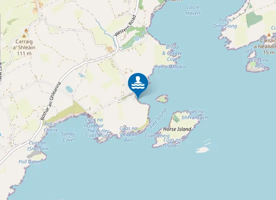 Map of Tráigh Carta
