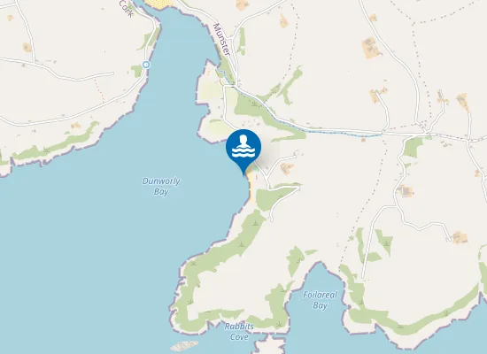 Map of Dunworly Beach