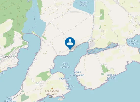 Map of An Cuasín