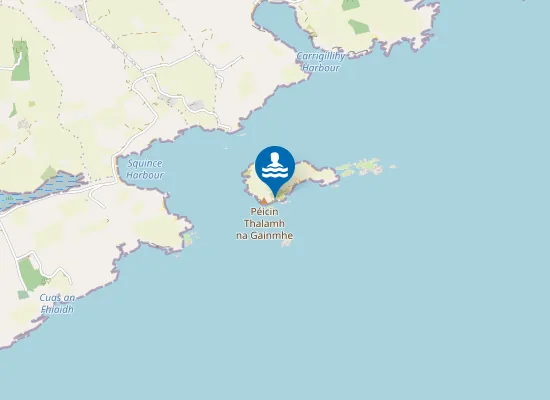 Map of Cuas Na Finní Croch