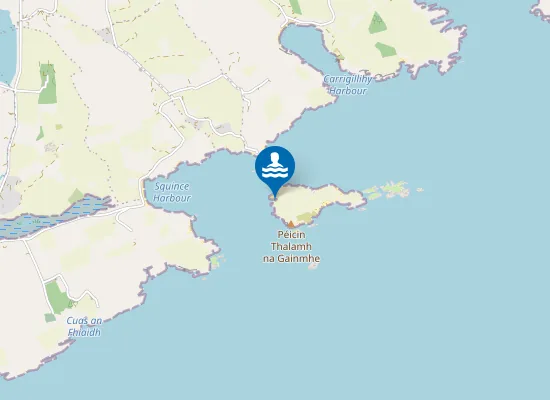 Map of Cuas Na Geire Thuaidh