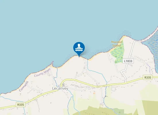 Map of Thornhill Strand