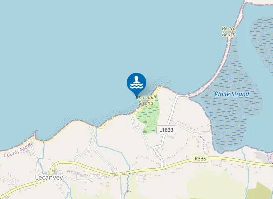 Map of Thornhill Strand