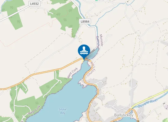 Map of Snave Strand