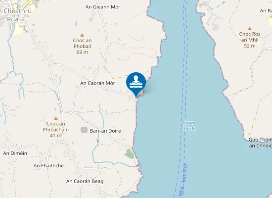 Map of Trá Bharr an Doire