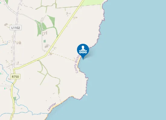 Map of Magheramore Beach