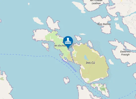 Map of Bottom beach