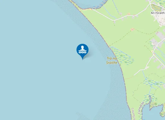 Map of Trá na Sraithe