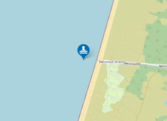 Map of BØRSMOSE STRAND