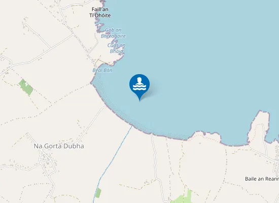 Map of Tráigh Bhéal Bán