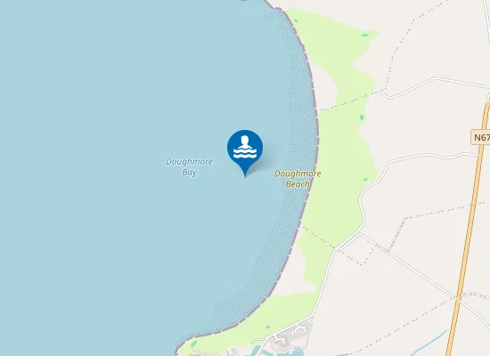 Map of Doughmore Beach