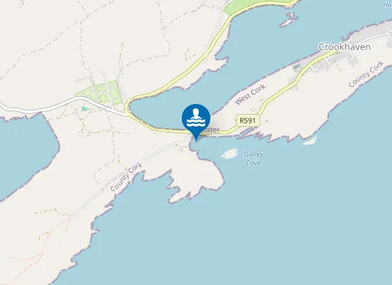 Map of Galley Cove Beach