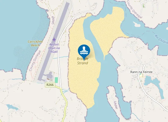 Map of Braade Strand
