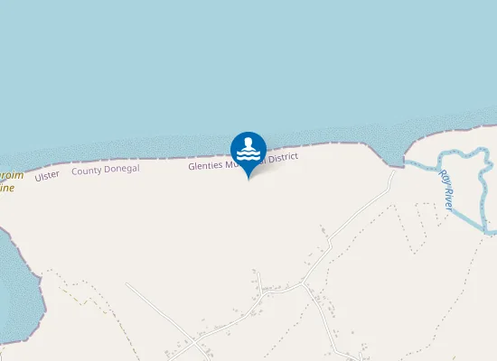 Map of Trá Dhroim na Tine