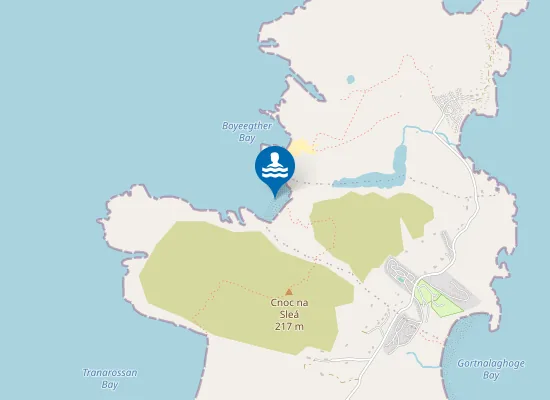 Map of Boyeeghter Strand