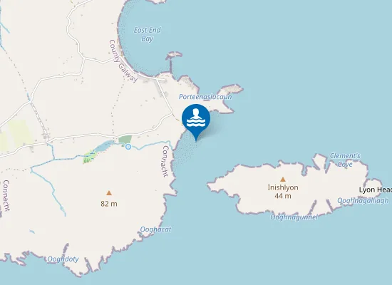 Map of Drumhach Beach