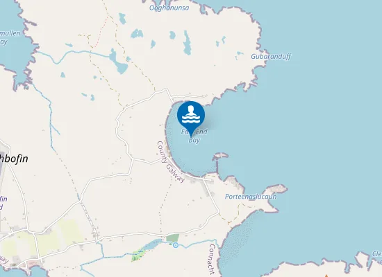 Map of East End Beach