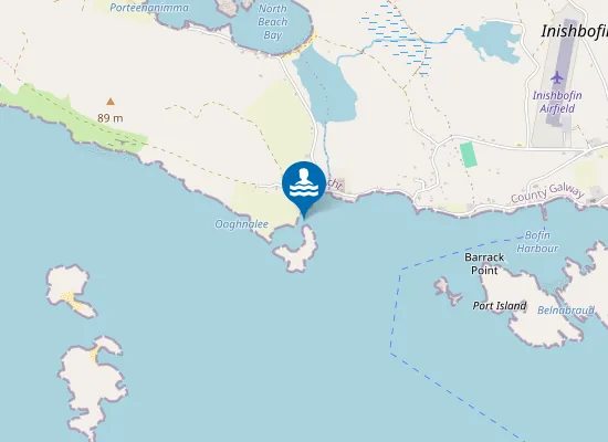 Map of West Quarter Beach