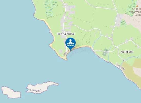 Map of Portmore Beach