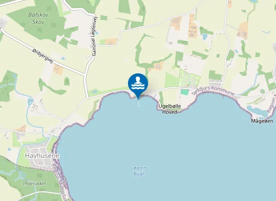 Map of RODSKOV STRAND