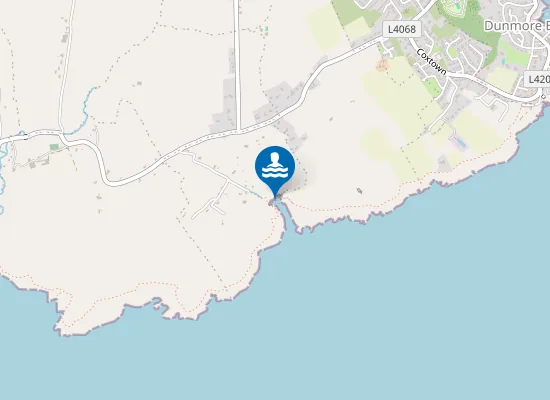 Map of Portally Cove