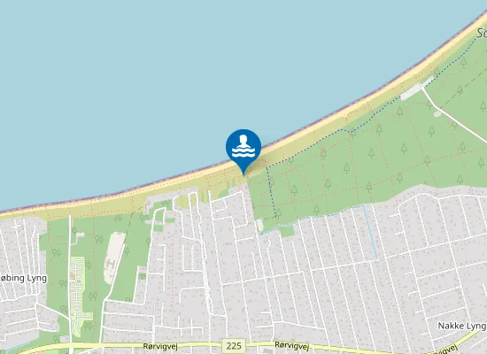 Map of STRANDEN V. LYNGHUSVEJ