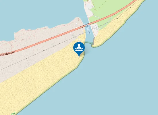 Map of Diamond Beach