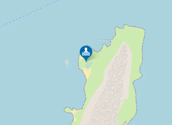 Map of Hvítsandar