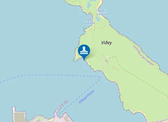 Map of Virkisfjara