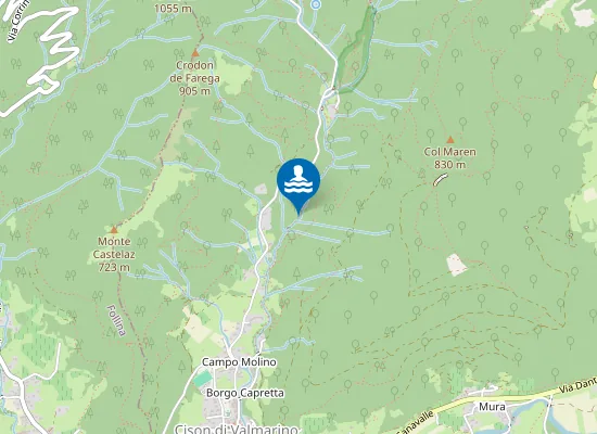 Map of Bujon del Gal