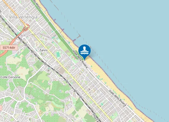 Map of Acapulco Beach