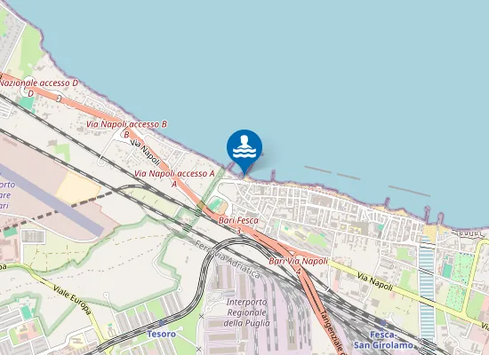 Map of Lido Massimo