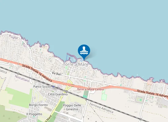 Map of Lido Azzurro