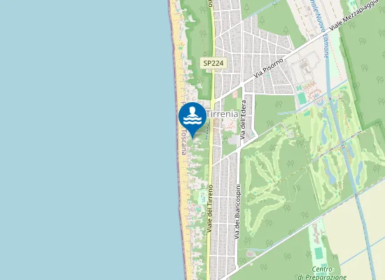 Map of Bagno Alma