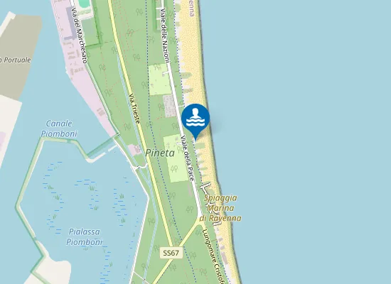 Map of Bagno Marisol