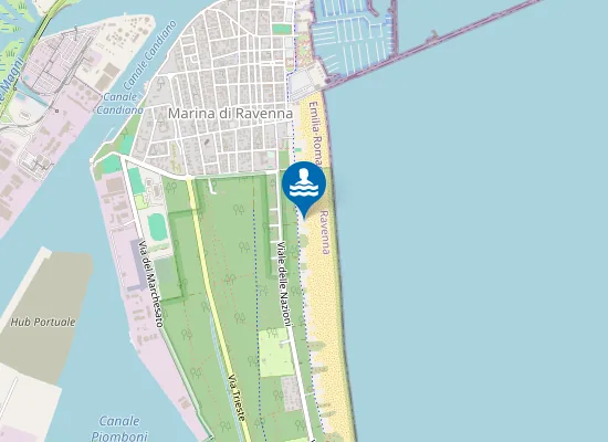 Map of Bagno Molo