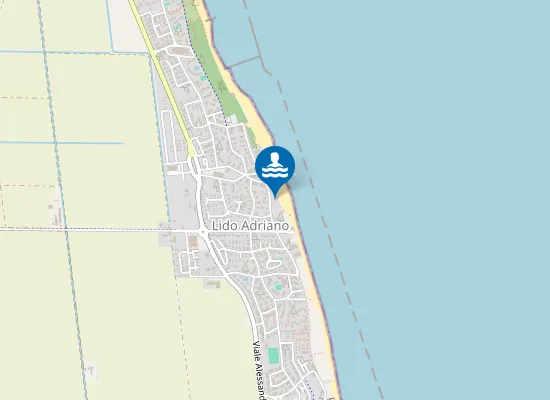 Map of Bagno Arcobaleno