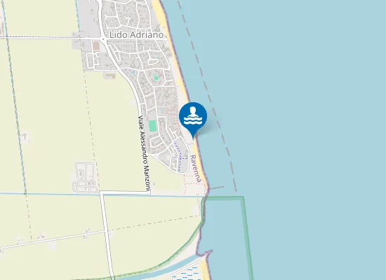Map of Bagno Cala Celeste