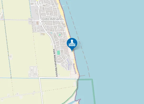 Map of Bagno Le Vele