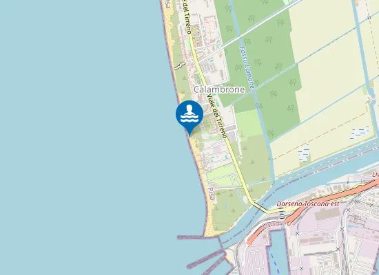 Map of Single fin