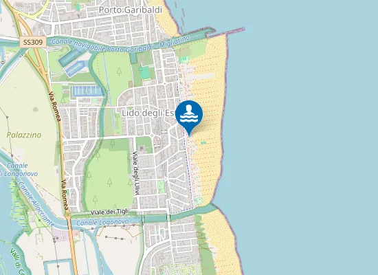 Map of Bagno Maremoto
