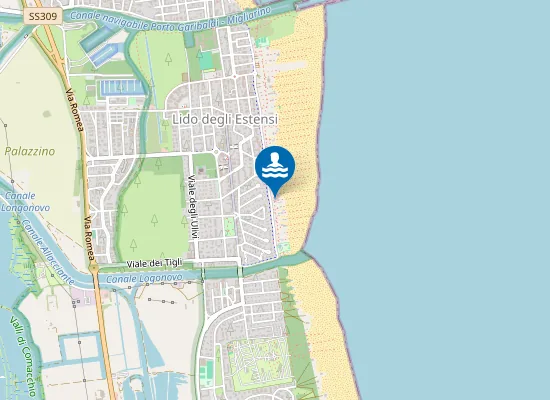 Map of Bagno Perla